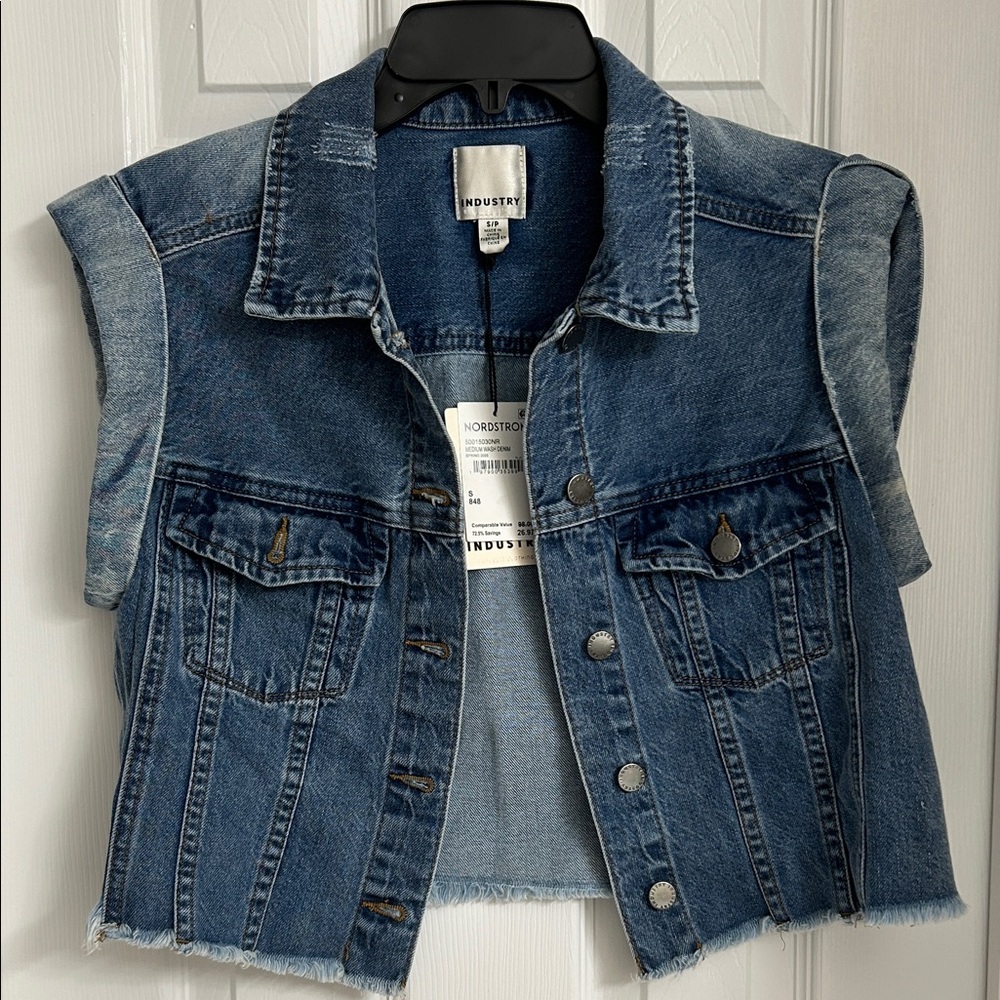 Denim vest